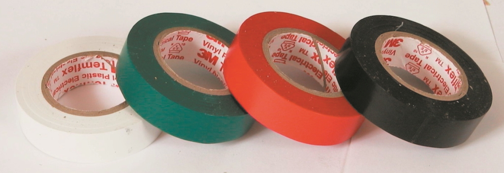 Tape PVC, 3M 15mmx10m v�lg farve