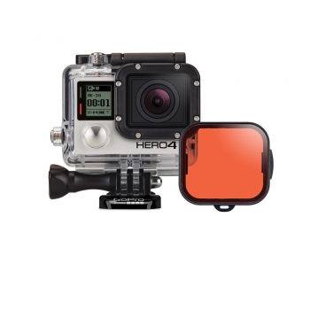 Dive filter Red for dive housing (HERO3)