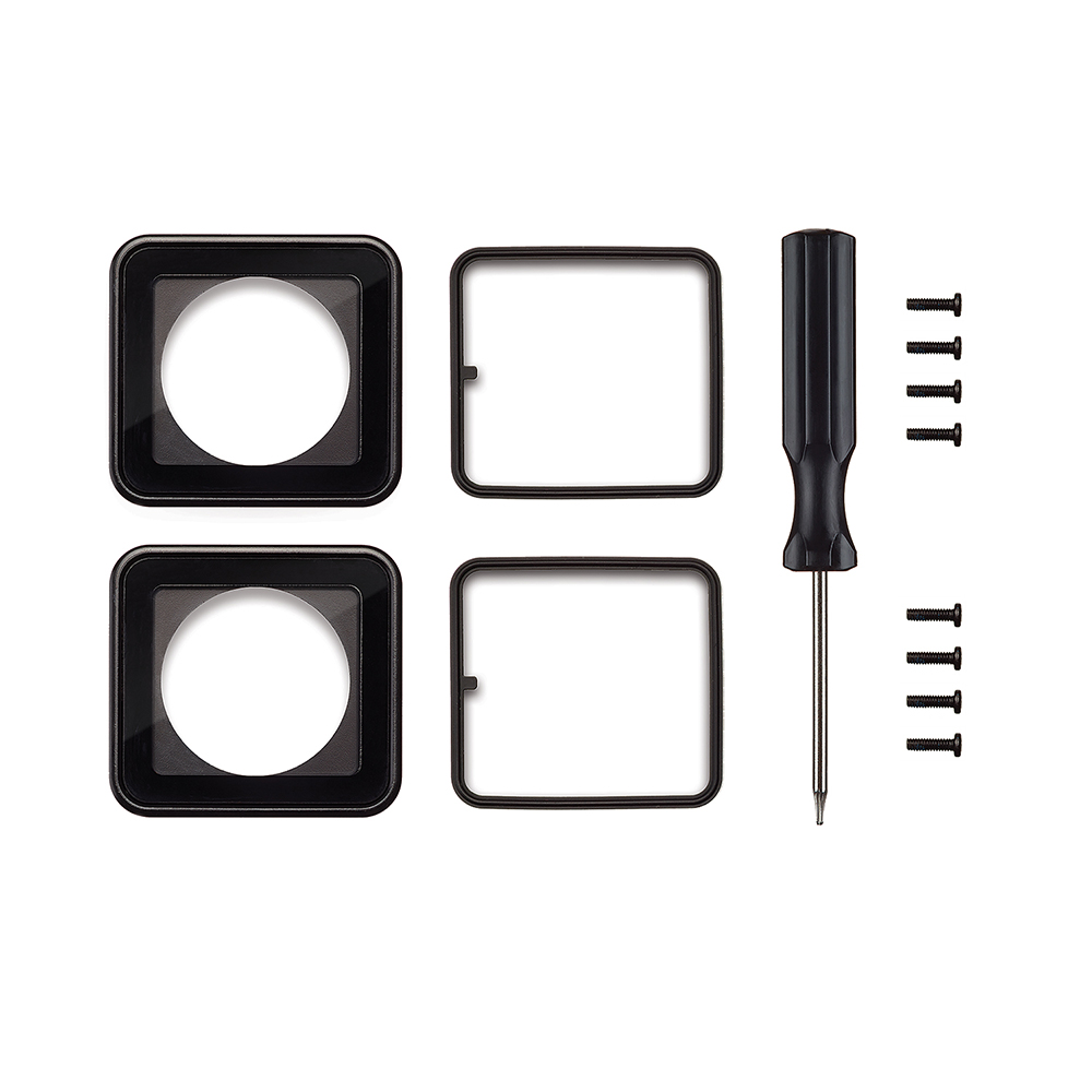 Lens replacement kit for standard housing