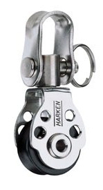 Blok 16mm Micro, enkelt m. svivel