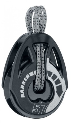 Harken skraldeblok 57mm auto Soft, T2