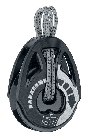 Blok 57mm skraldeblok T2 Carbo soft Harken HK 2160 Ratchmatic