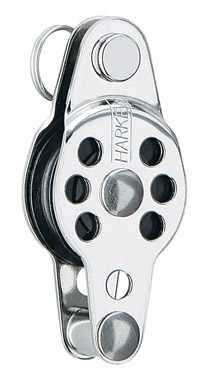 Blok 16mm Micro, wire m. hunsvot, Harken
