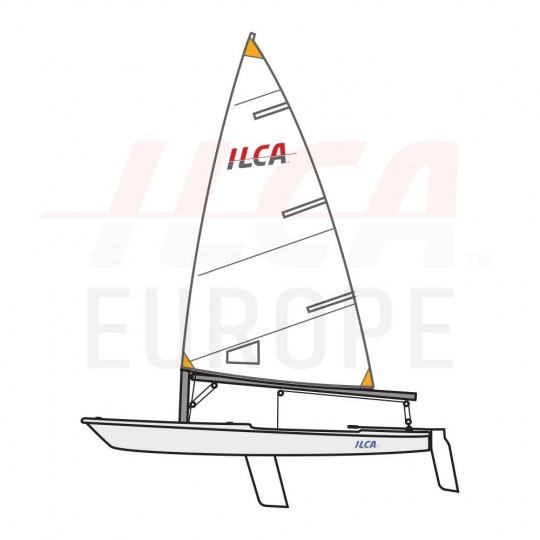 ILCA-4 Laser jolle alu