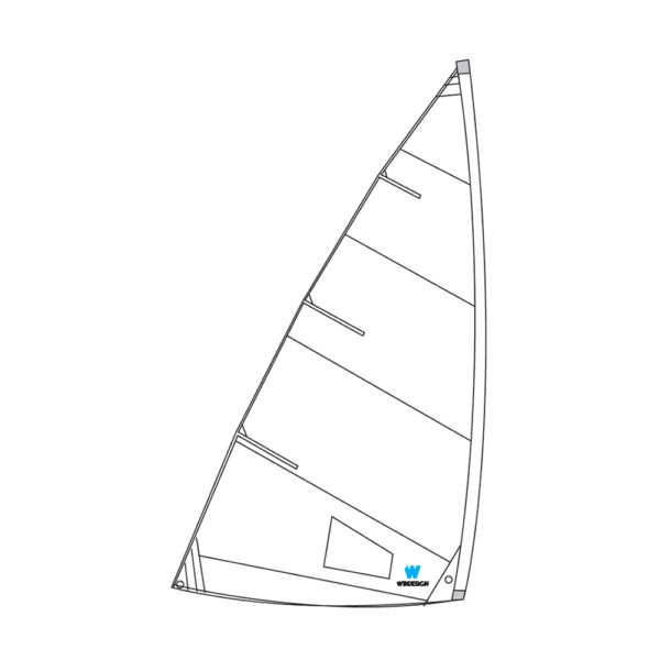 Sejl ILCA 4/Laser 4.7 tr�ningssejl Wind