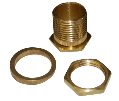L�nsehul fittings, messing