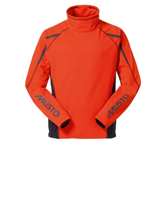 Top Musto Softshell Aqua Top Junior large FireOrange