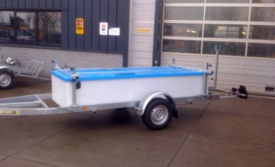 Landevejstrailer Pega model 750-650 m. BigBox