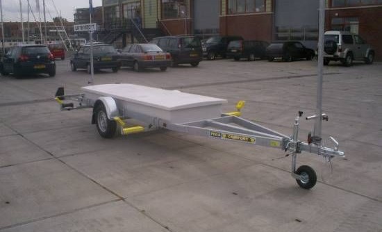 Landevejstrailer Pega model 450-550 m. comfort box