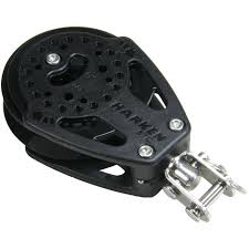 Skraldeblok 57mm Harken 2135 Carbo med 2-way link