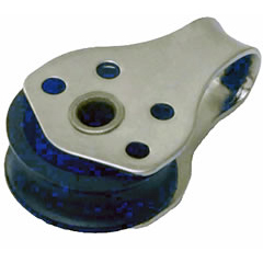 Nedhalsblok 22mm for skole mast