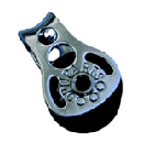 Nedhalsblok 16mm Harken for racing mast