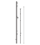 Skole rig s�t, mast, bom og spryd komplet