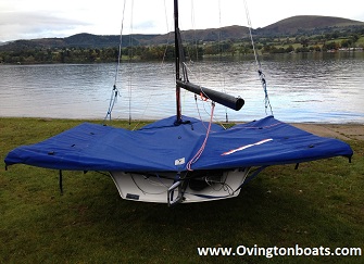49er Top cover vinger ude, canvas