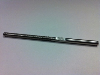 49er Vantskrue terminal med gevind, 3mm - Ronstan