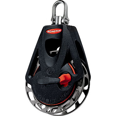 Skraldeblok 55mm Ronstan Orbit m. svivel