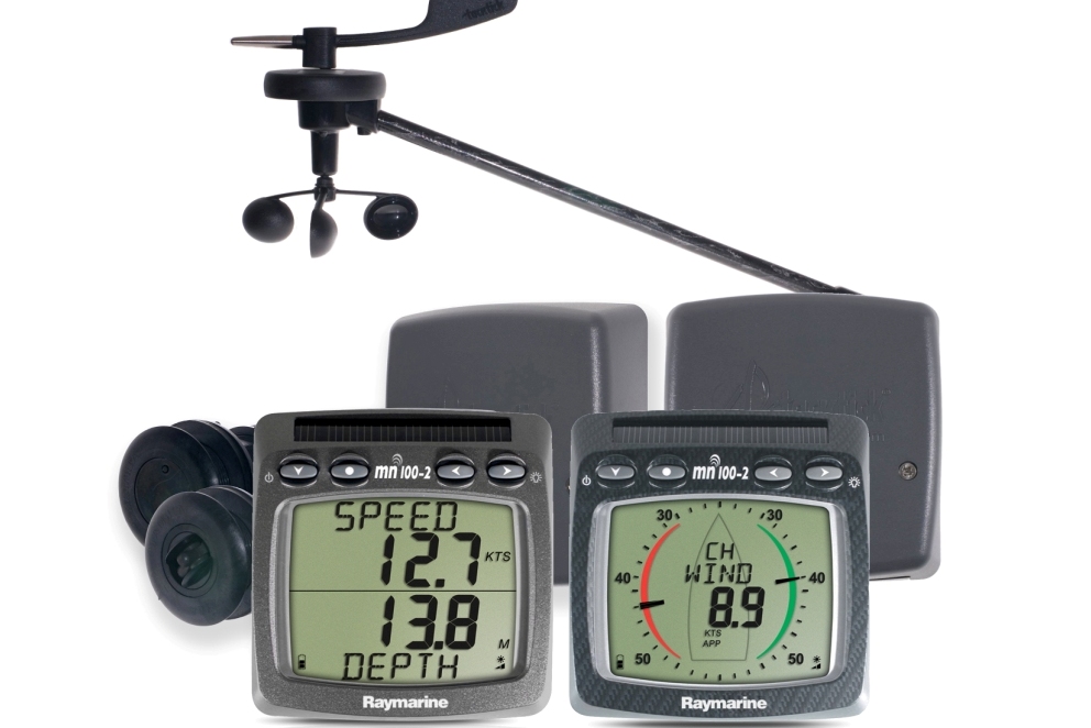 Multifunktion Racemaster T104 fart/dybde/vind system - tr�dl�st