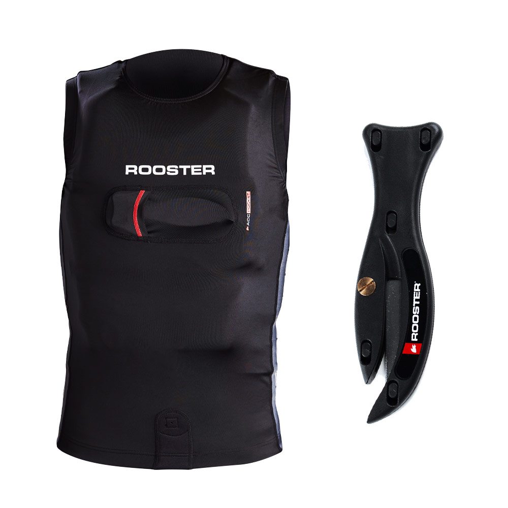 Bib Pro inkl. sikkerhedskniv, sort