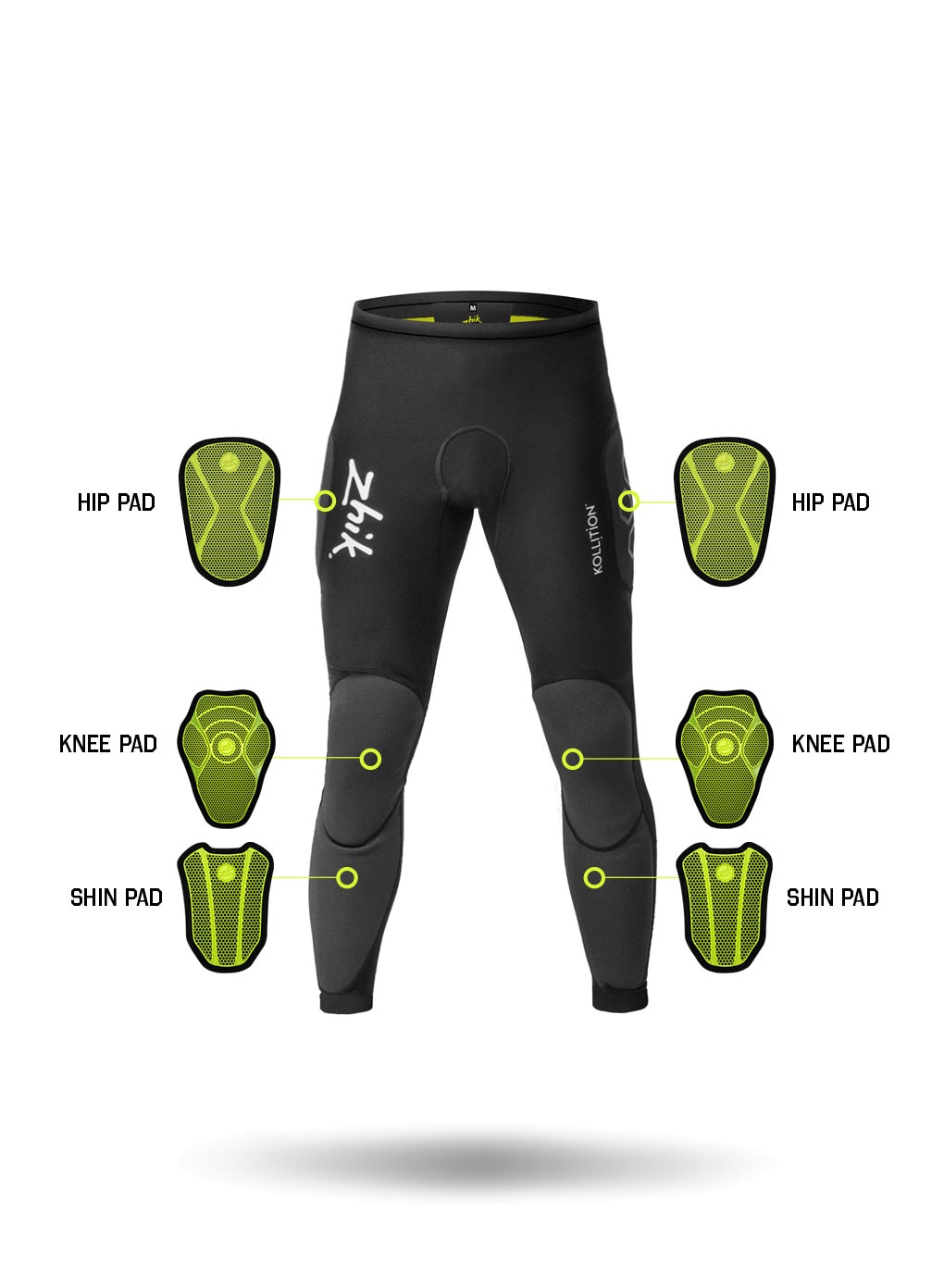 V�ddragt buks Kollision Spandex Zhik unisex