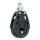 Blok 57mm skraldeblok m. svivel manuel Harken Ratchet