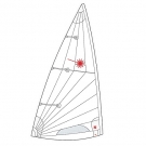 Sejl Laser Standard MK2 tr�ningssejl Hyde/Rooster