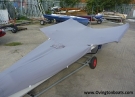 49er Top cover vinger ude, lycra UV
