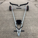 Jollevogn OK med to cradles, st�l