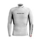 Spandex/lycra top lange �rmer, hvid